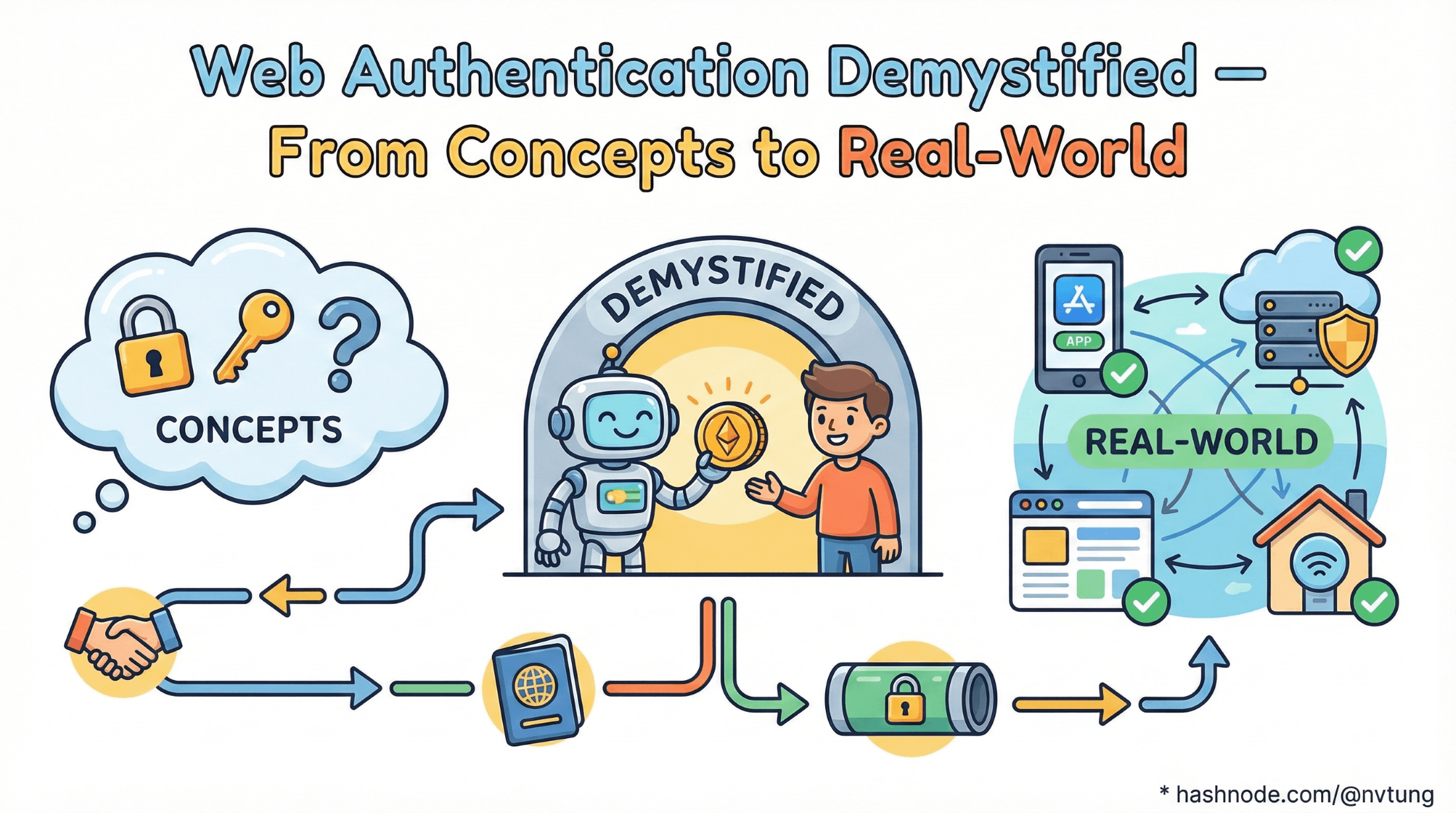 Web Authentication Demystified — From Concepts to Real-World