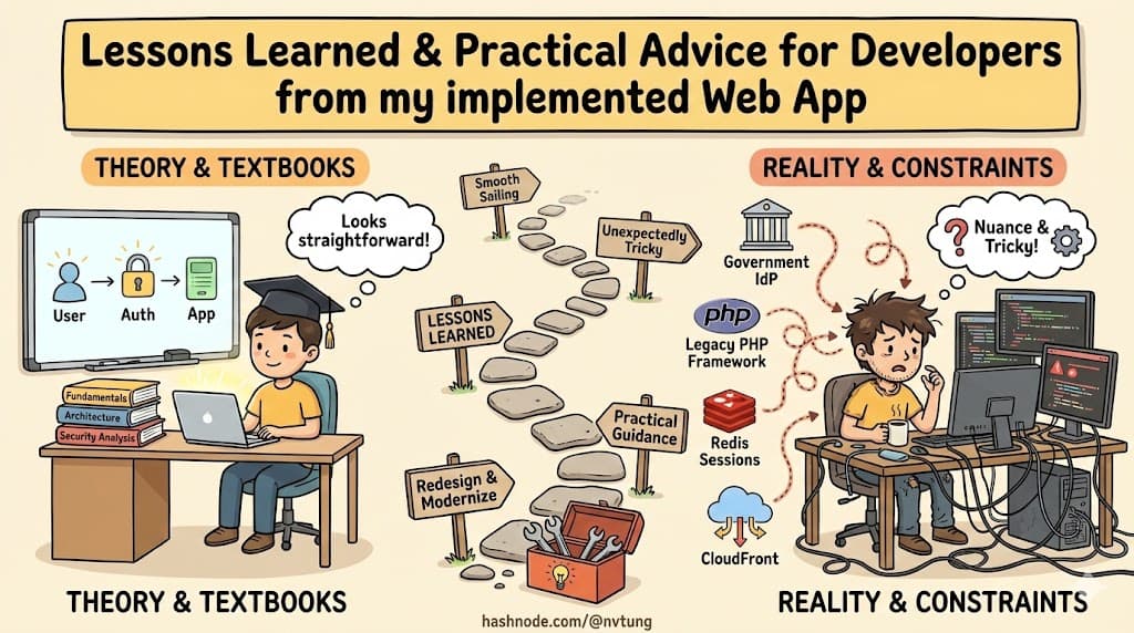 Lessons Learned & Practical Advice for Developers from my implemented Web App