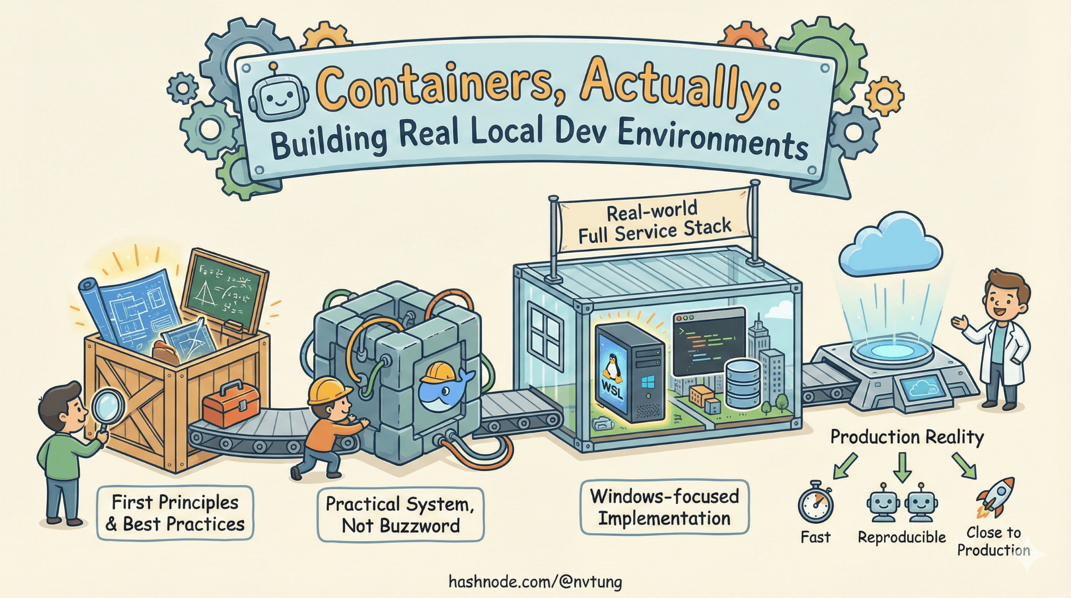 Containers, Actually: Building Real Local Dev Environments