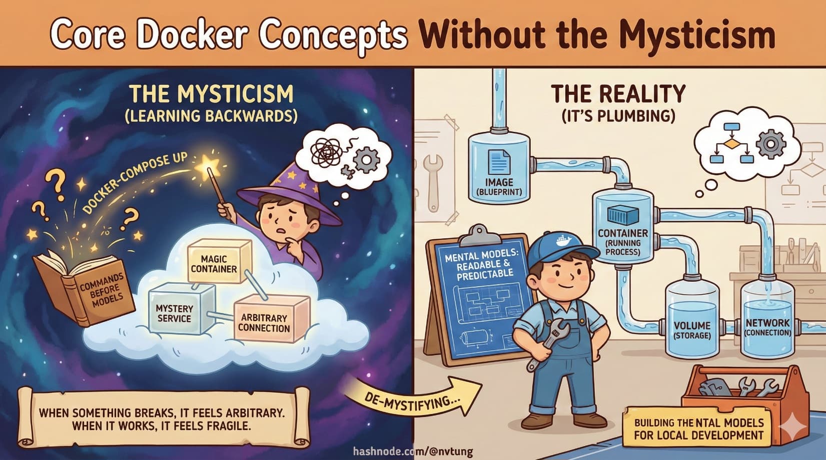 Core Docker Concepts Without the Mysticism