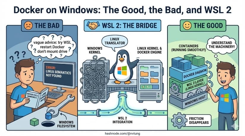 Docker on Windows: The Good, the Bad, and WSL 2