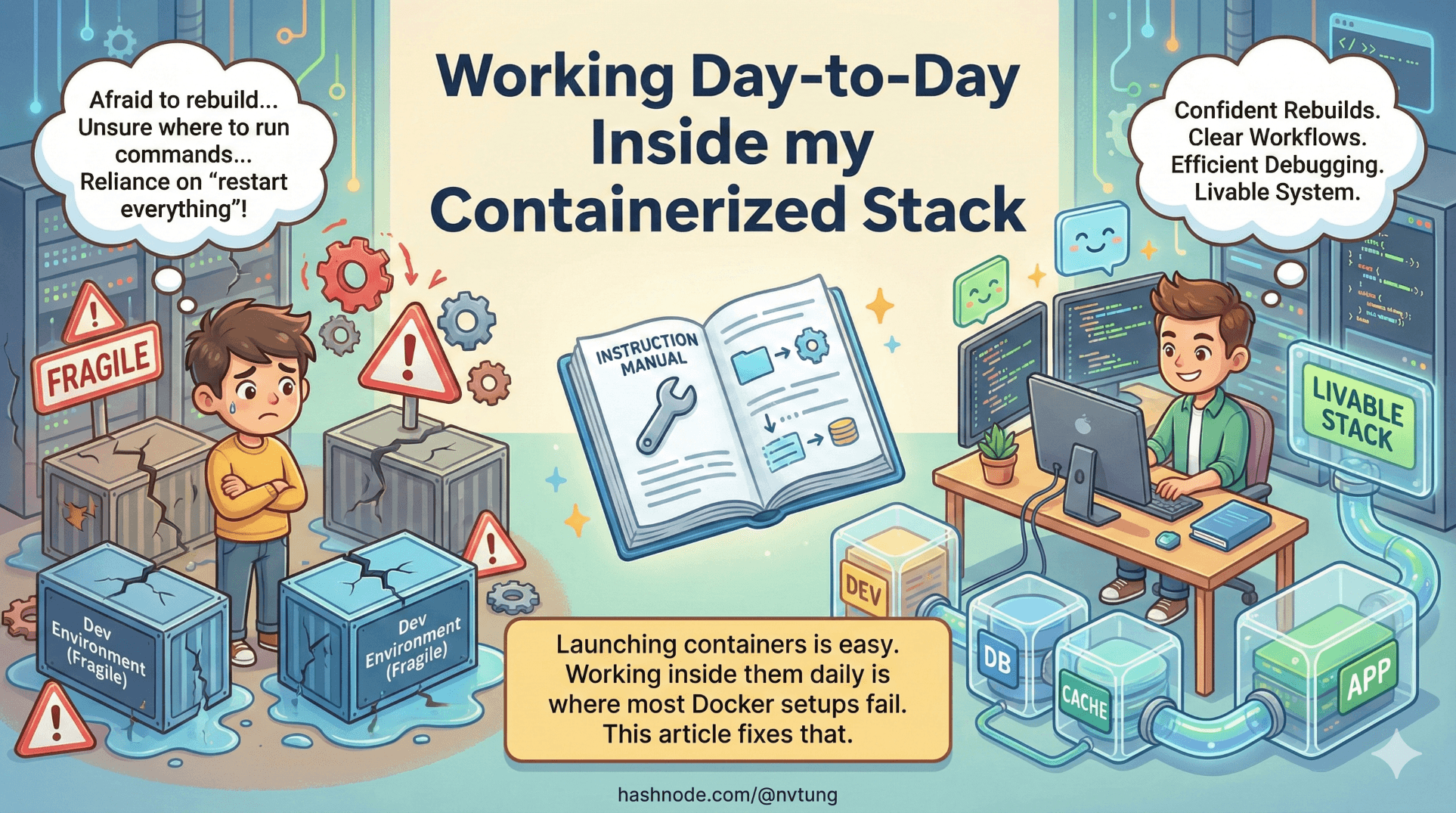 Working Day-to-Day Inside my Containerized Stack