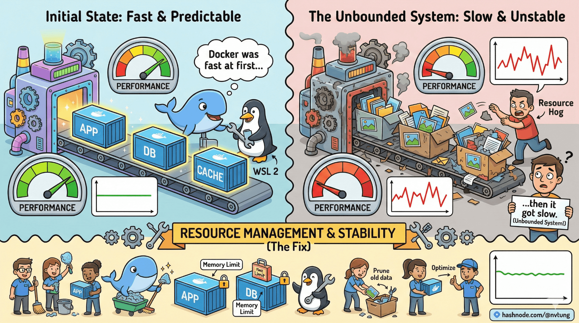 Performance, Stability, and Resource Management of my Containerized Stack