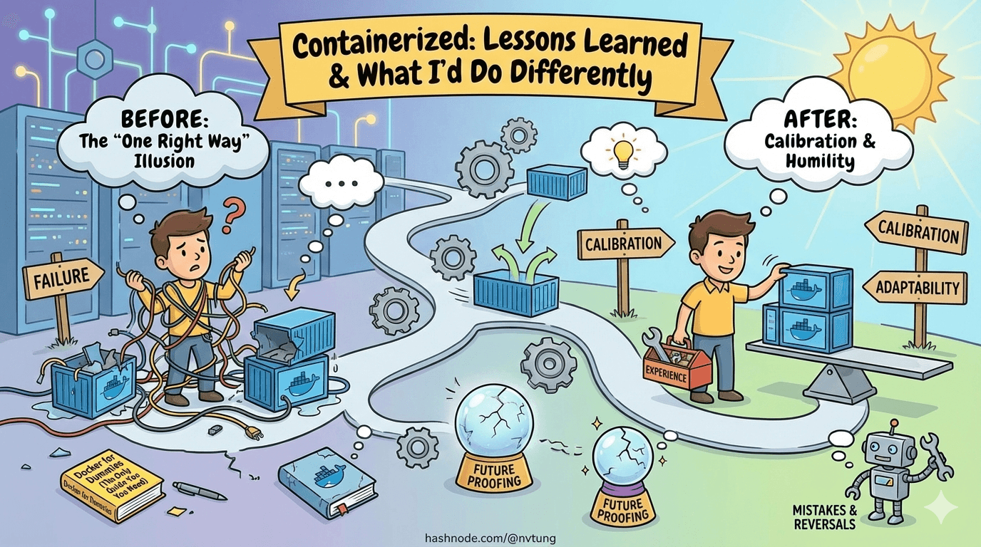 Containerized: Lessons Learned & What I’d Do Differently