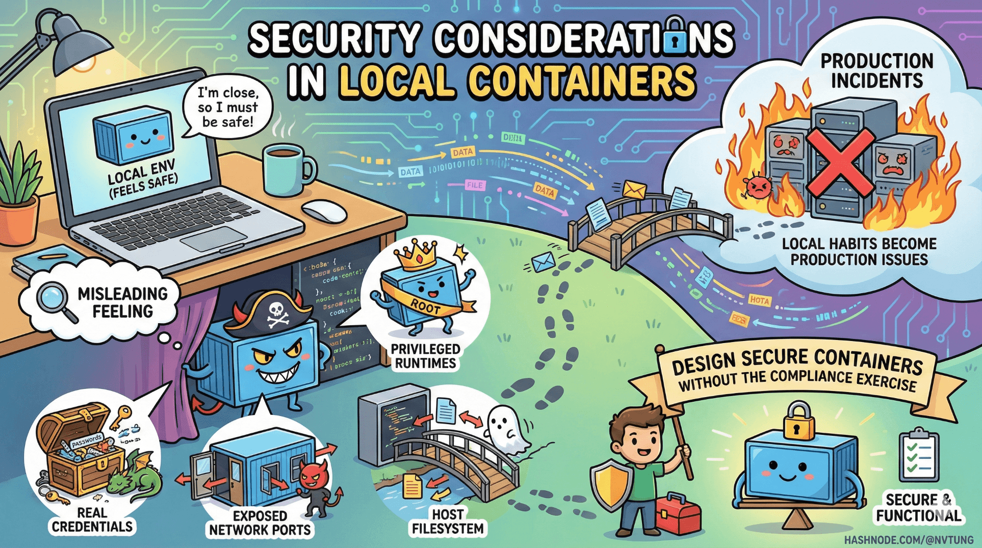 Security Considerations in Local Containers