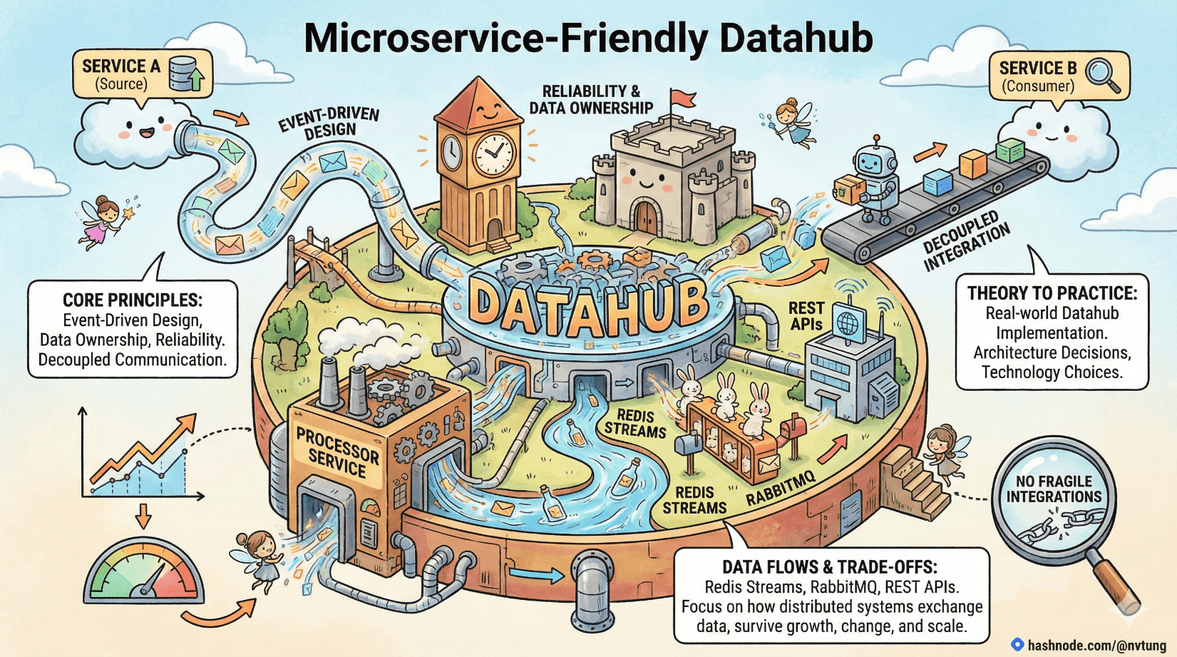 Designing a Microservice-Friendly Datahub