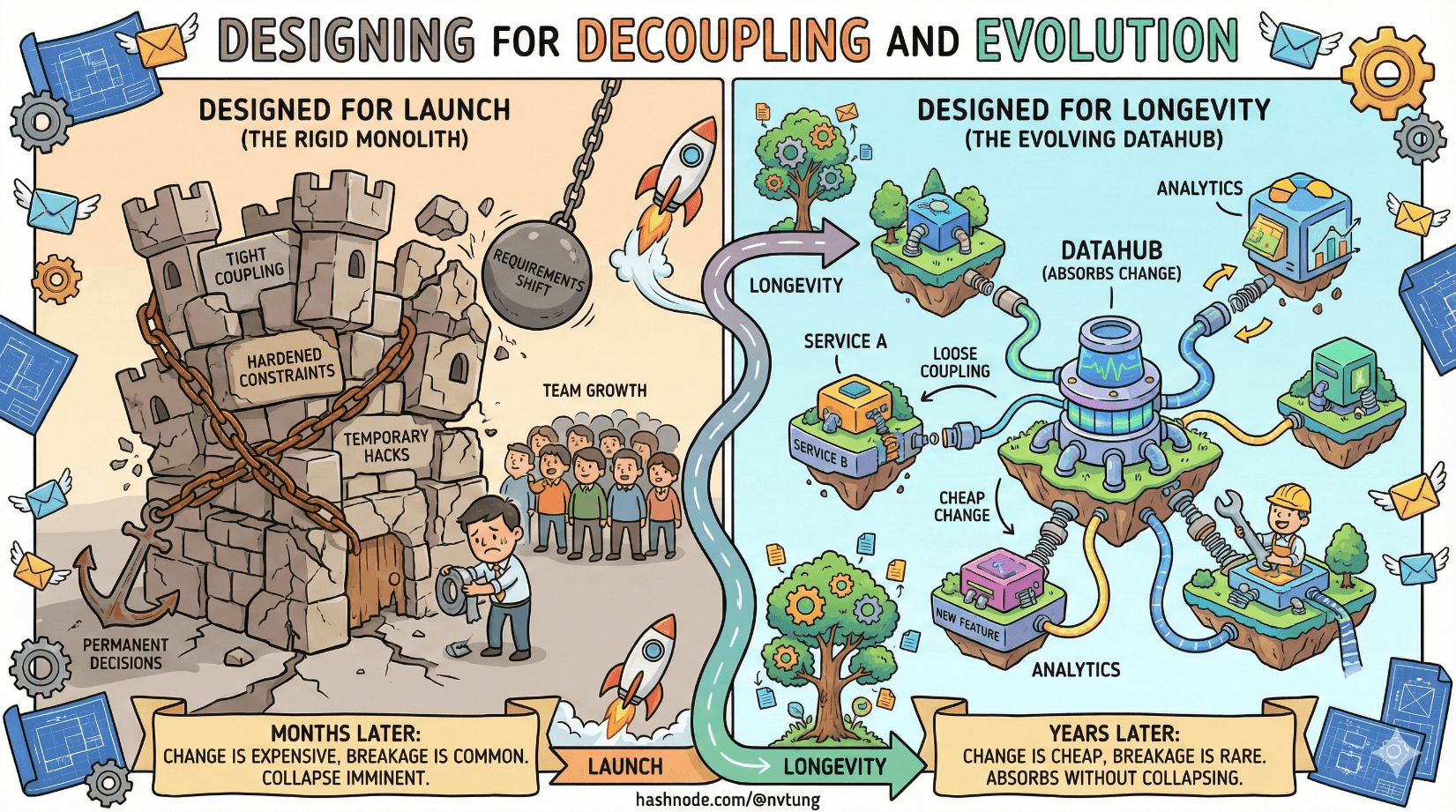 Designing for Decoupling and Evolution