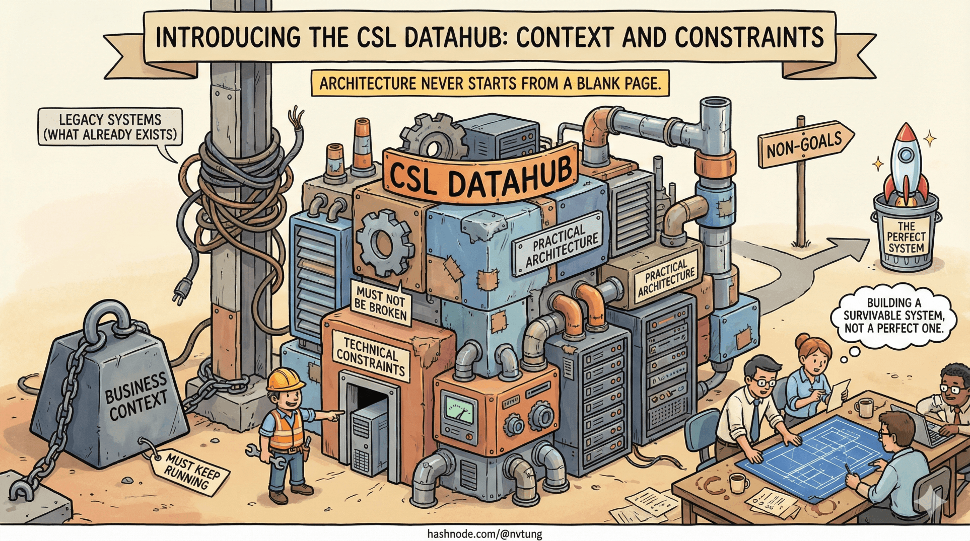Introducing my CSL Datahub implementation: Context and Constraints