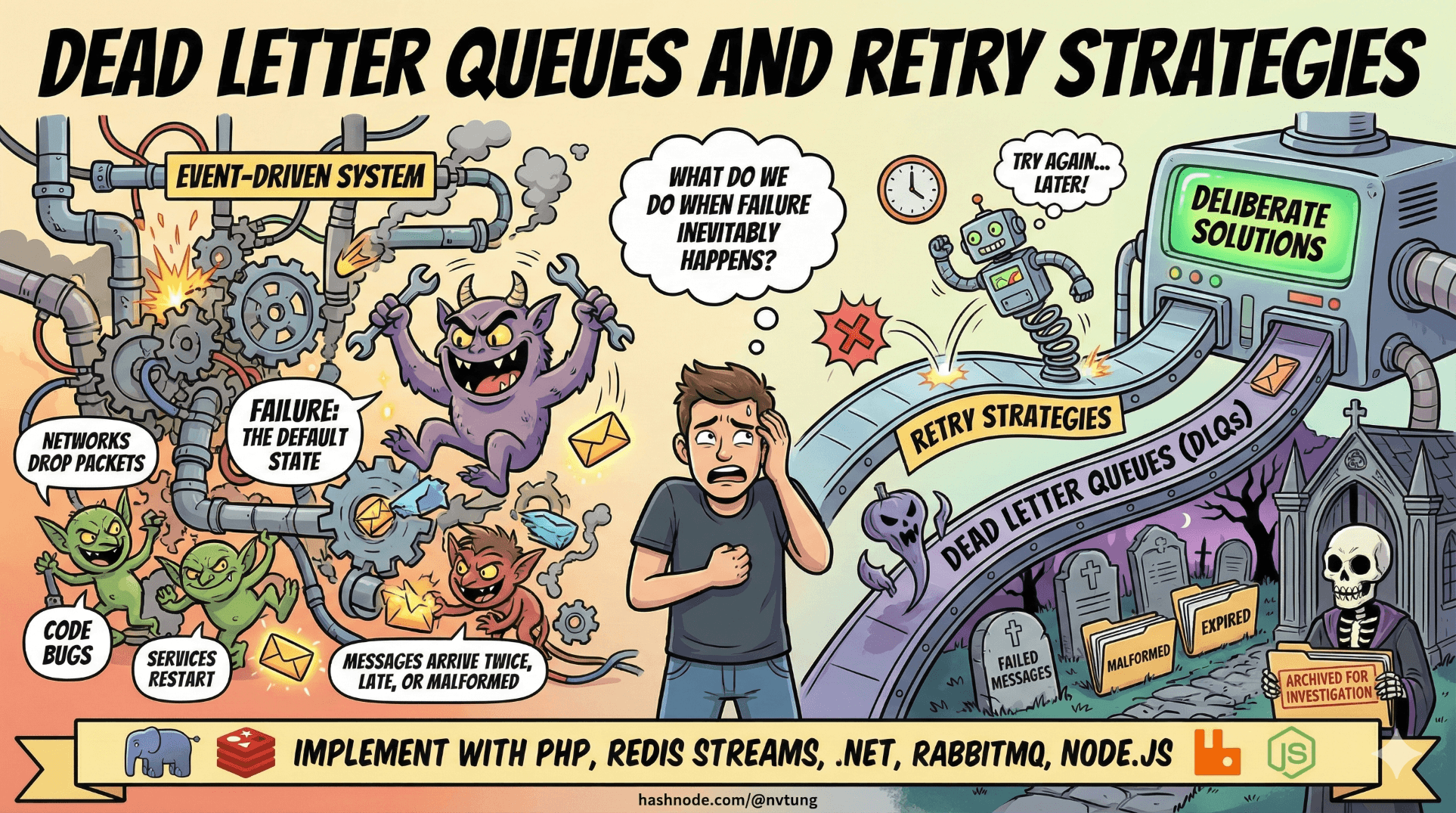 Dead Letter Queues and Retry Strategies