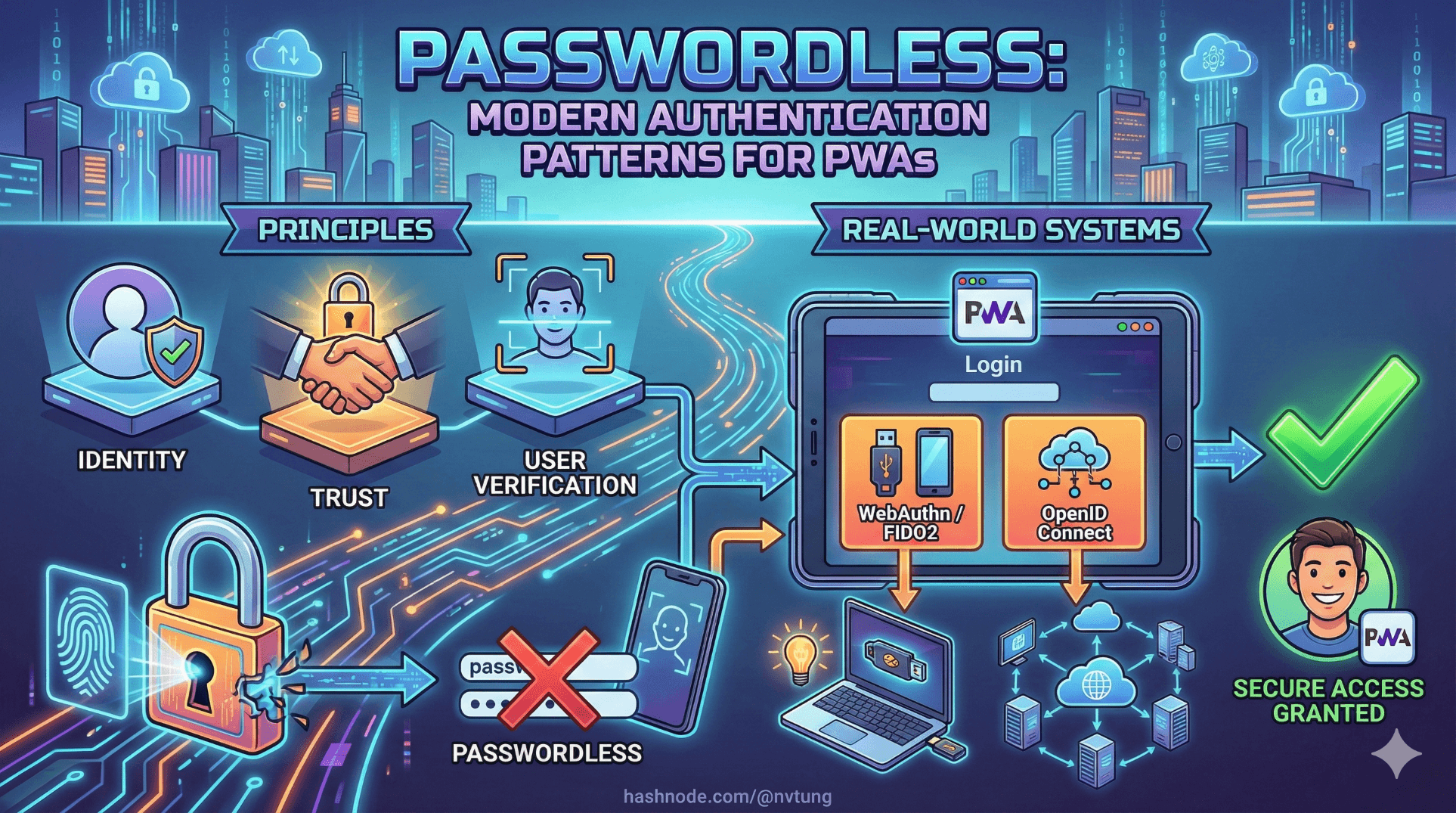 Passwordless: Modern Authentication Patterns for PWAs