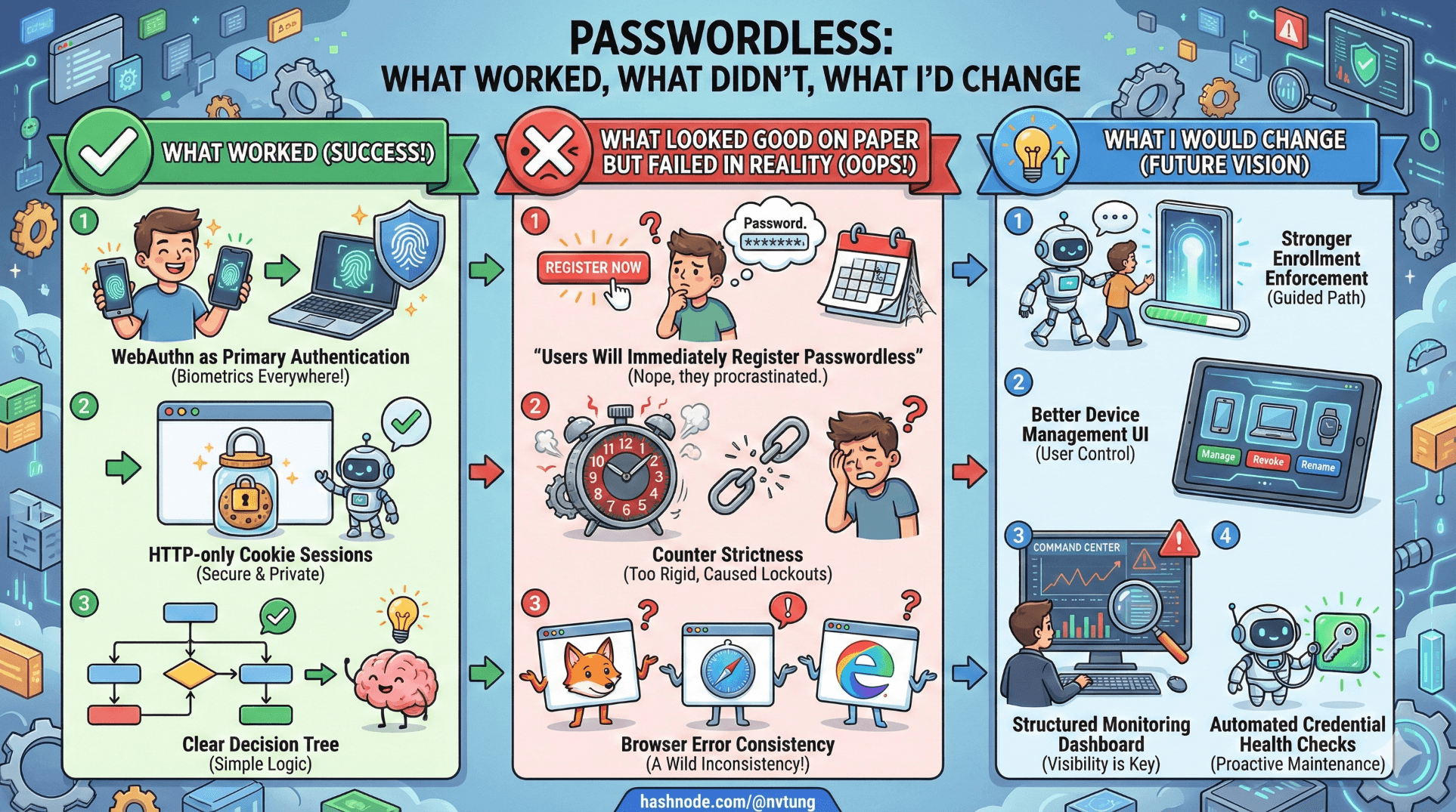 Passwordless: What Worked, What Didn’t, What I’d Change